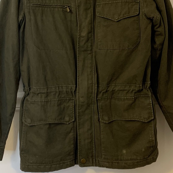 🛑SOLD🛑VTG Jacket Coat Wool Blend Lined
Corduroy Collar - Picture 8 of 11